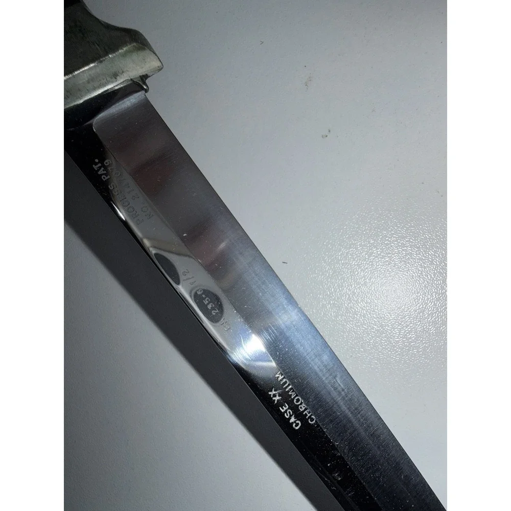 Case XX Chromium‎ CA 235-6 Knife USA Black Handle Z